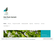 Tablet Screenshot of hetparkvertelt.nl